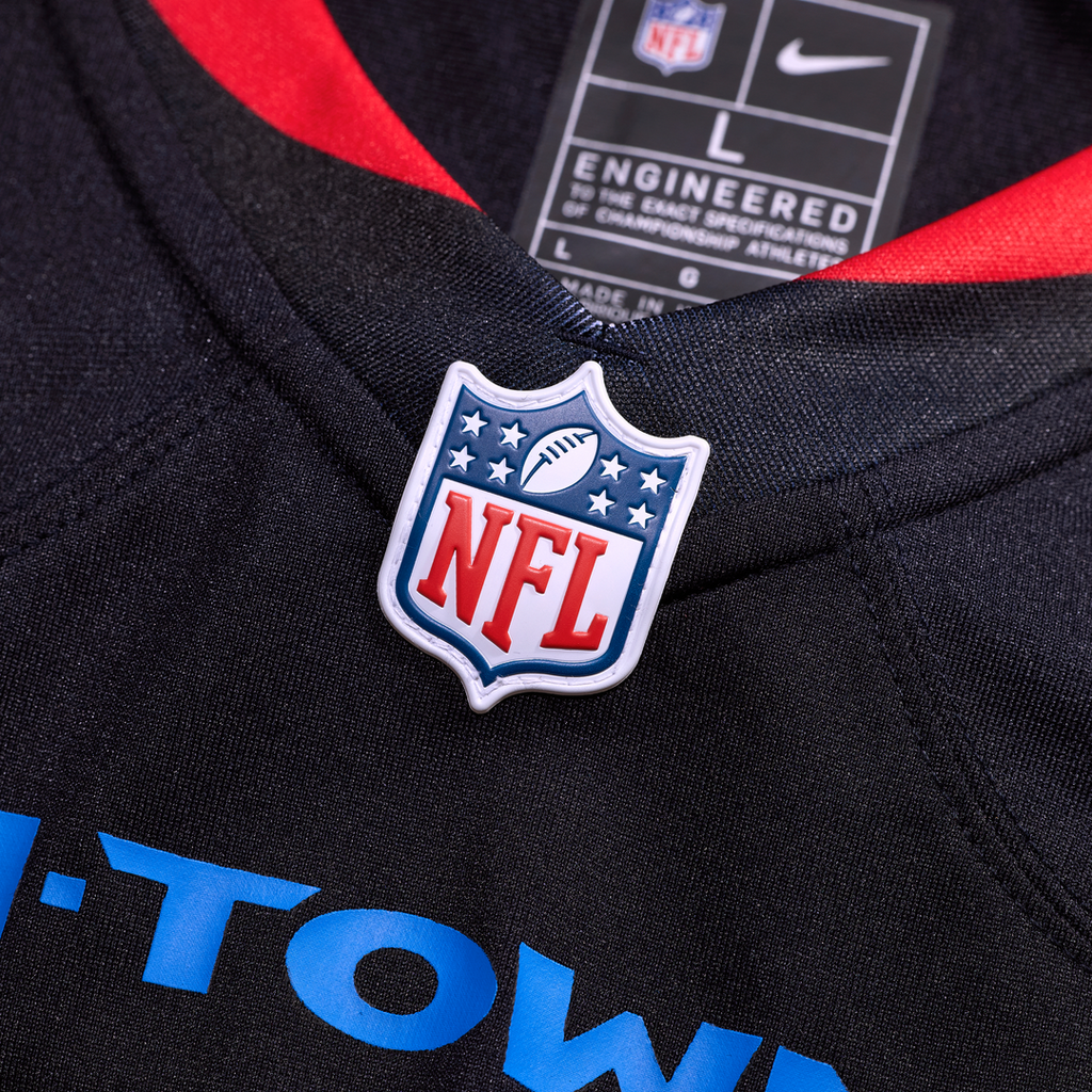 Houston Texans Azeez Al-Shaair Nike Alternate Game Jersey - Navy