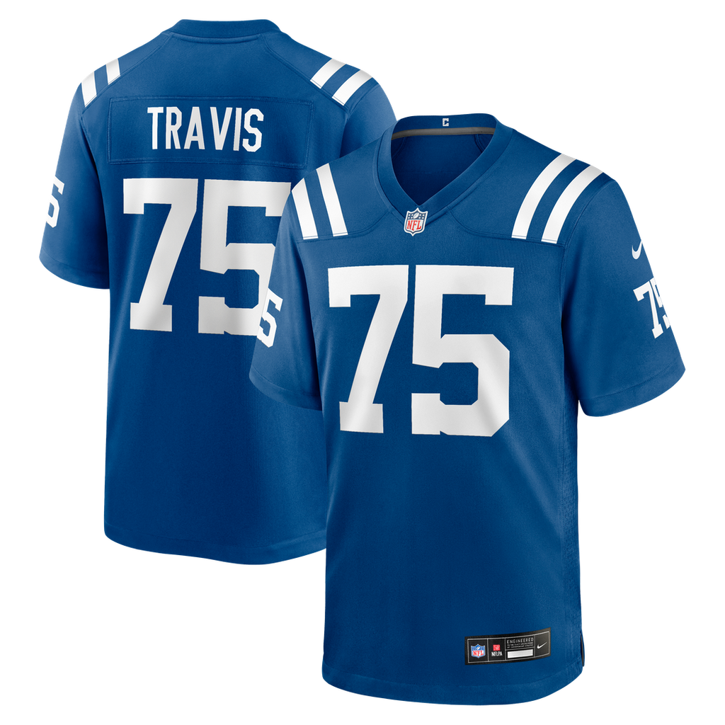Indianapolis Colts Jalen Travis Nike Team Game Jersey - Royal