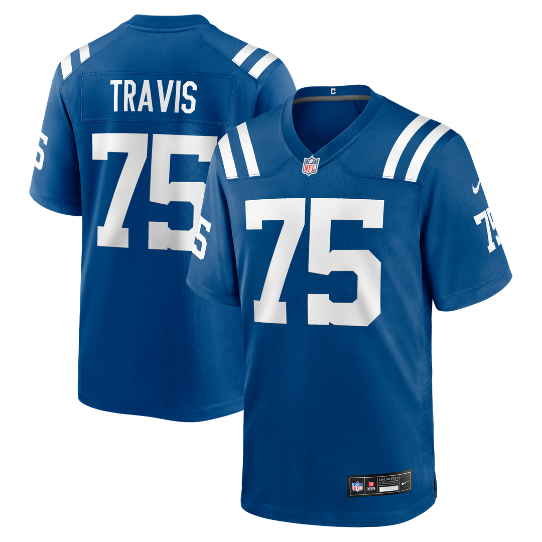 Indianapolis Colts Jalen Travis Nike Team Game Jersey - Royal