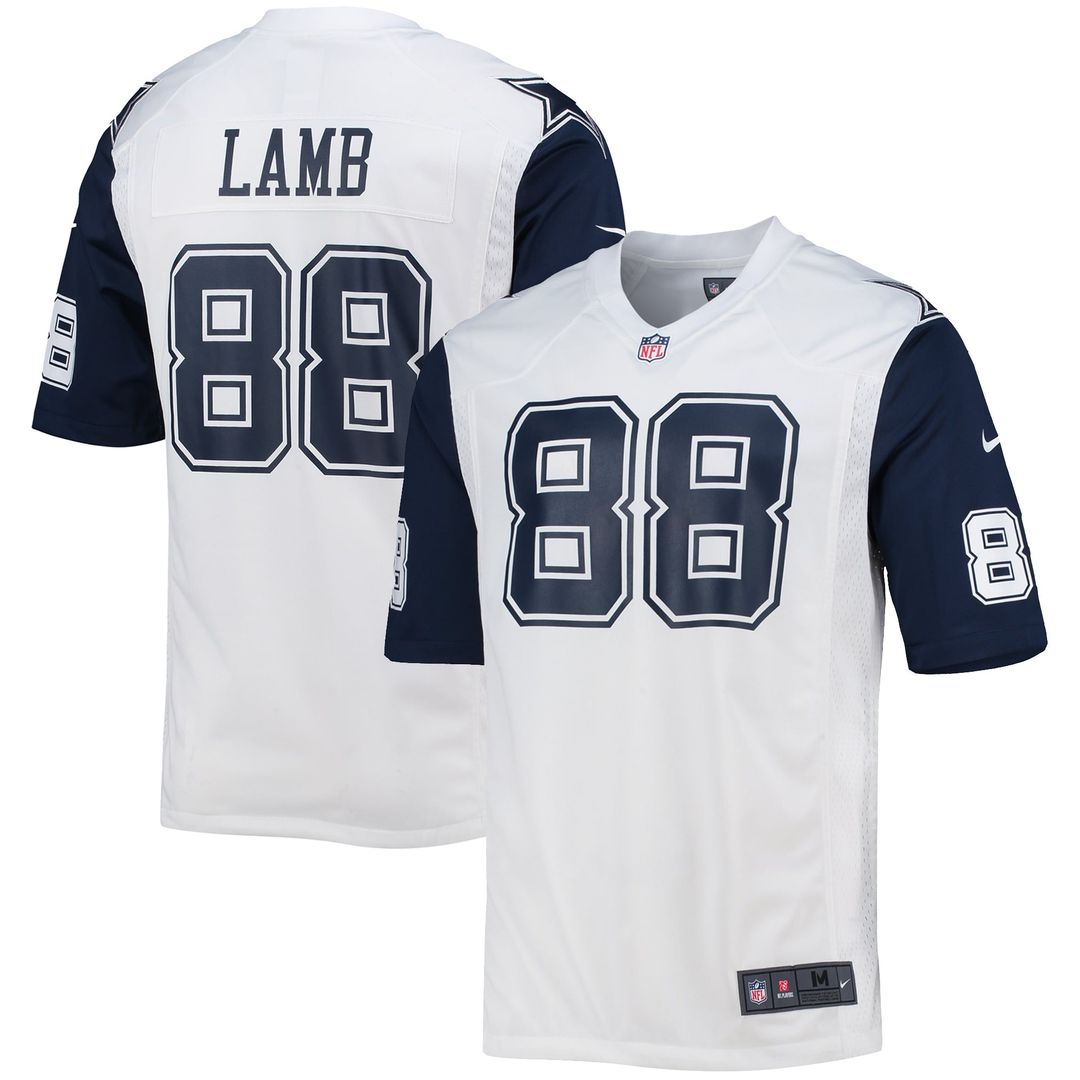 Dallas Cowboys CeeDee Lamb Nike Alternate Game Team Jersey - Navy