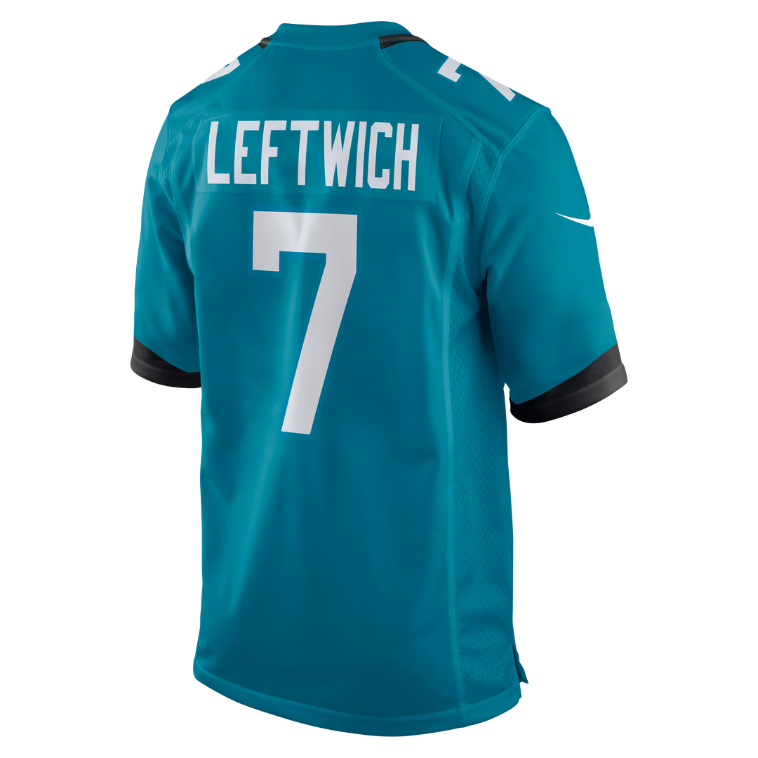 Jacksonville Jaguars Byron Leftwich Nike Retired Player Game Jersey - Teal
