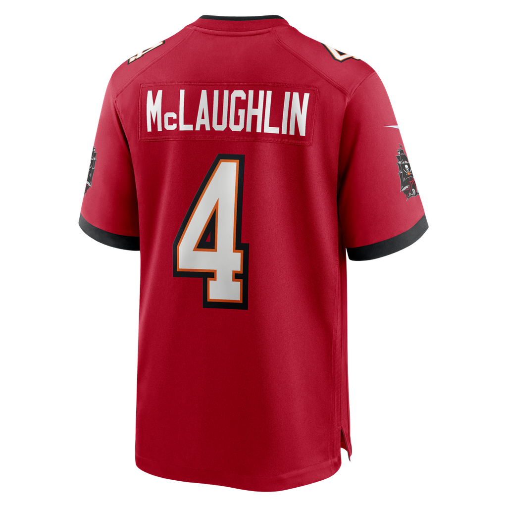 Tampa Bay Buccaneers Chase McLaughlin Nike Game Player Jersey - Red