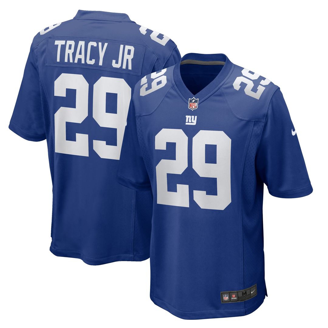 New York Giants Tyrone Tracy Jr. Nike Team Game Jersey - Royal