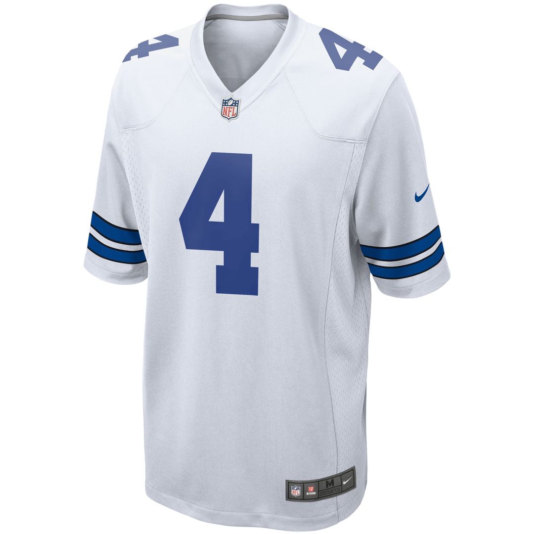 Dallas Cowboys Dak Prescott Nike Game Team Jersey - Navy