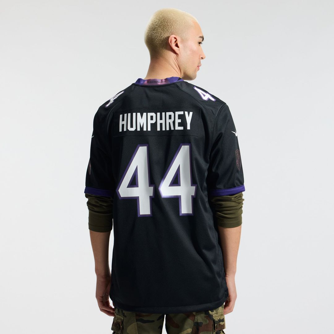 Baltimore Ravens Marlon Humphrey Nike Team Game Jersey - Purple