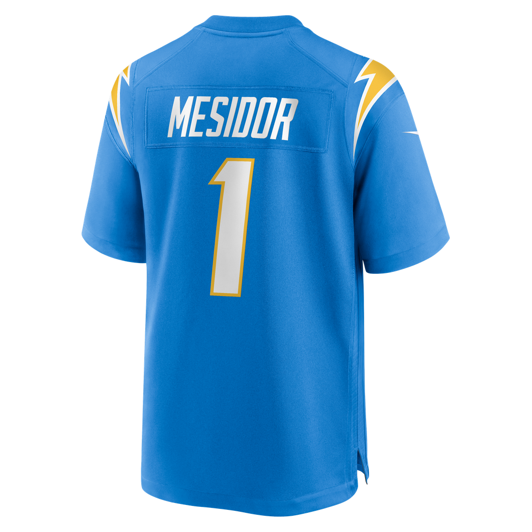 Los Angeles Chargers Akheem Mesidor Nike Team Game Jersey - Powder Blue