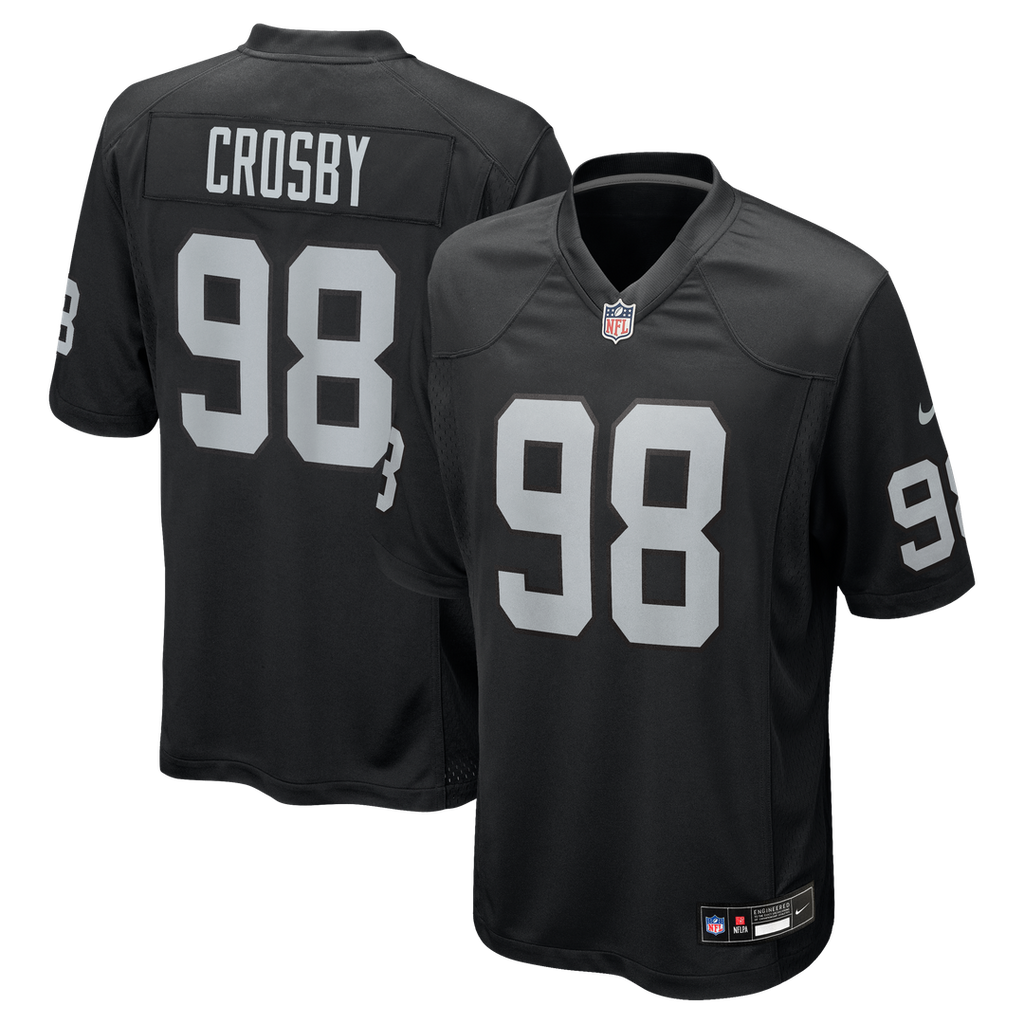 Las Vegas Raiders Maxx Crosby Nike Game Jersey - Black