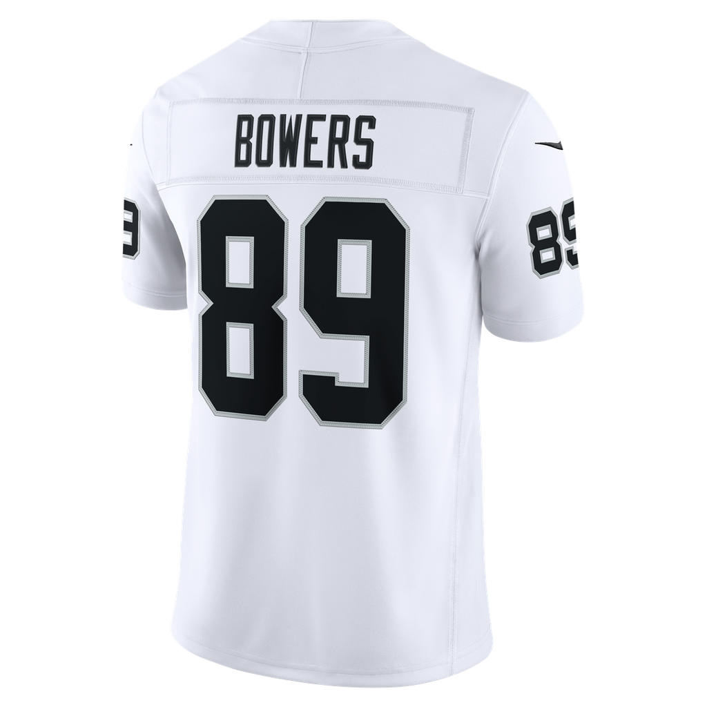 Las Vegas Raiders Brock Bowers Nike Vapor F.U.S.E. Stitched Limited Jersey - White