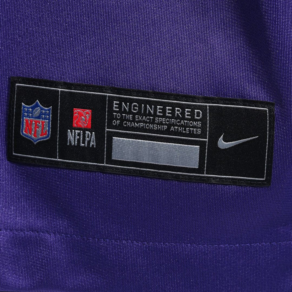Minnesota Vikings Justin Jefferson Nike Classic Player Game Jersey - Purple