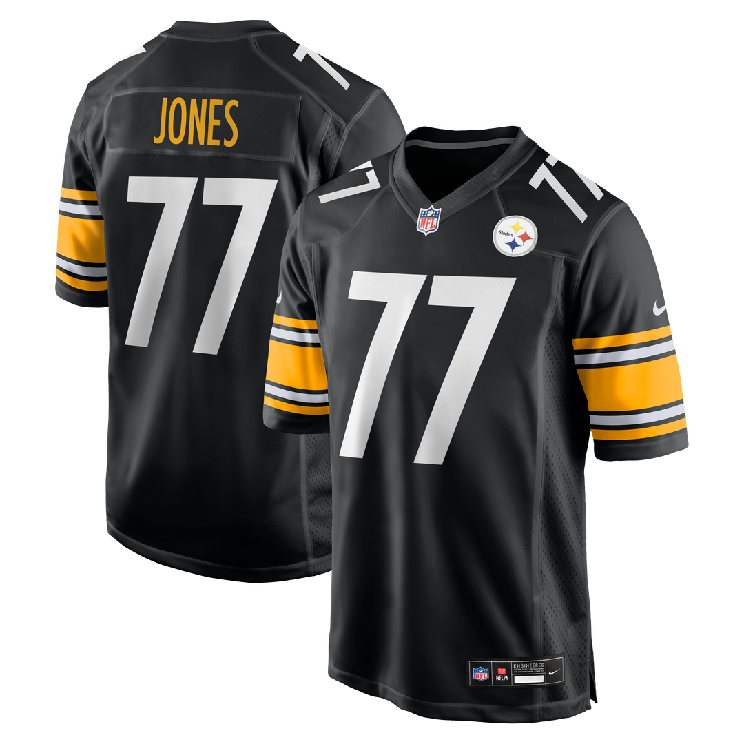 Pittsburgh Steelers Broderick Jones Nike Game Jersey - Black
