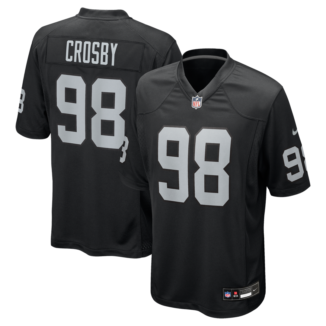 Las Vegas Raiders Maxx Crosby Nike Game Jersey - Black