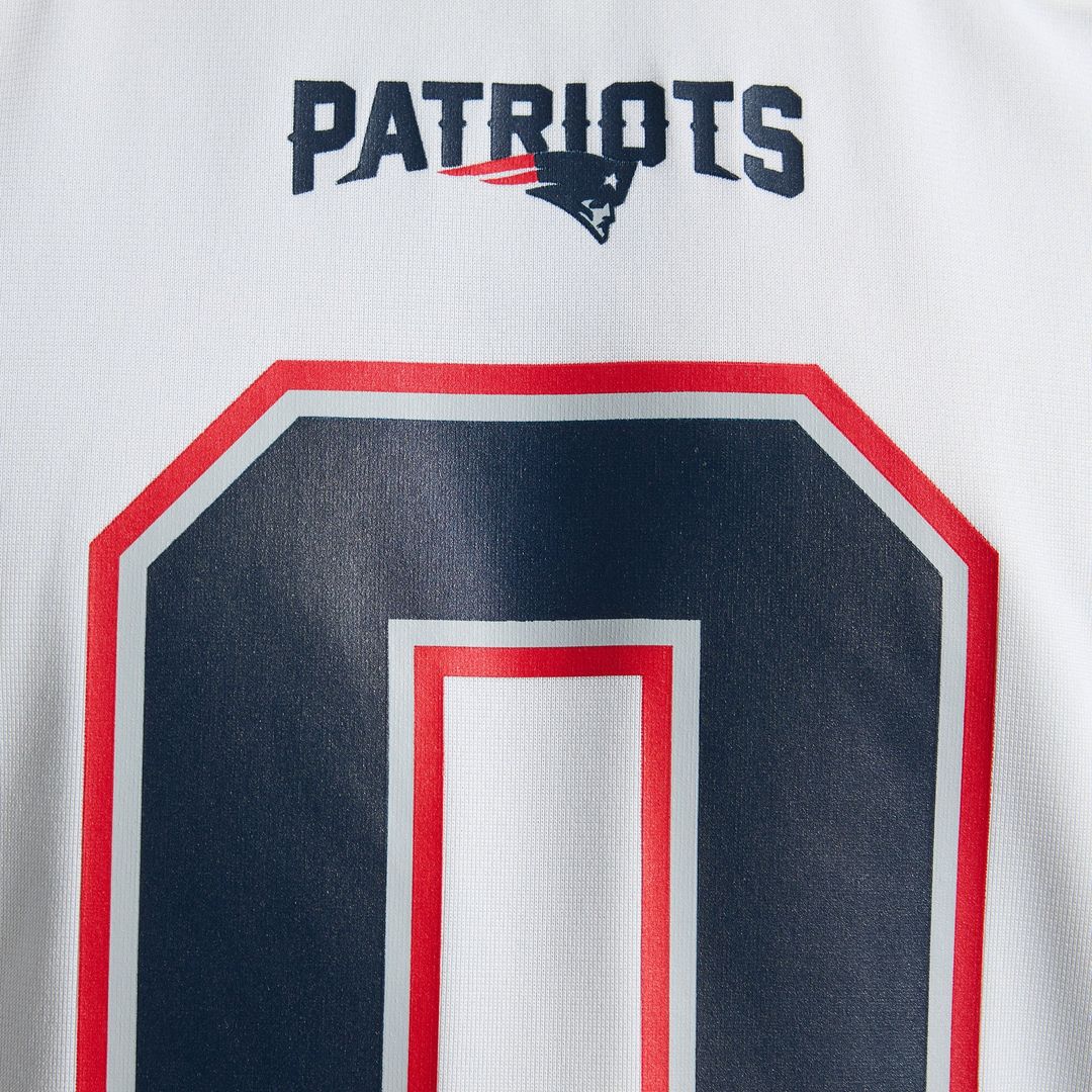 New England Patriots Christian Gonzalez Nike Game Jersey - White