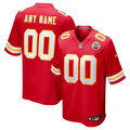 Kansas City Chiefs Nike Custom Game Jersey - Red