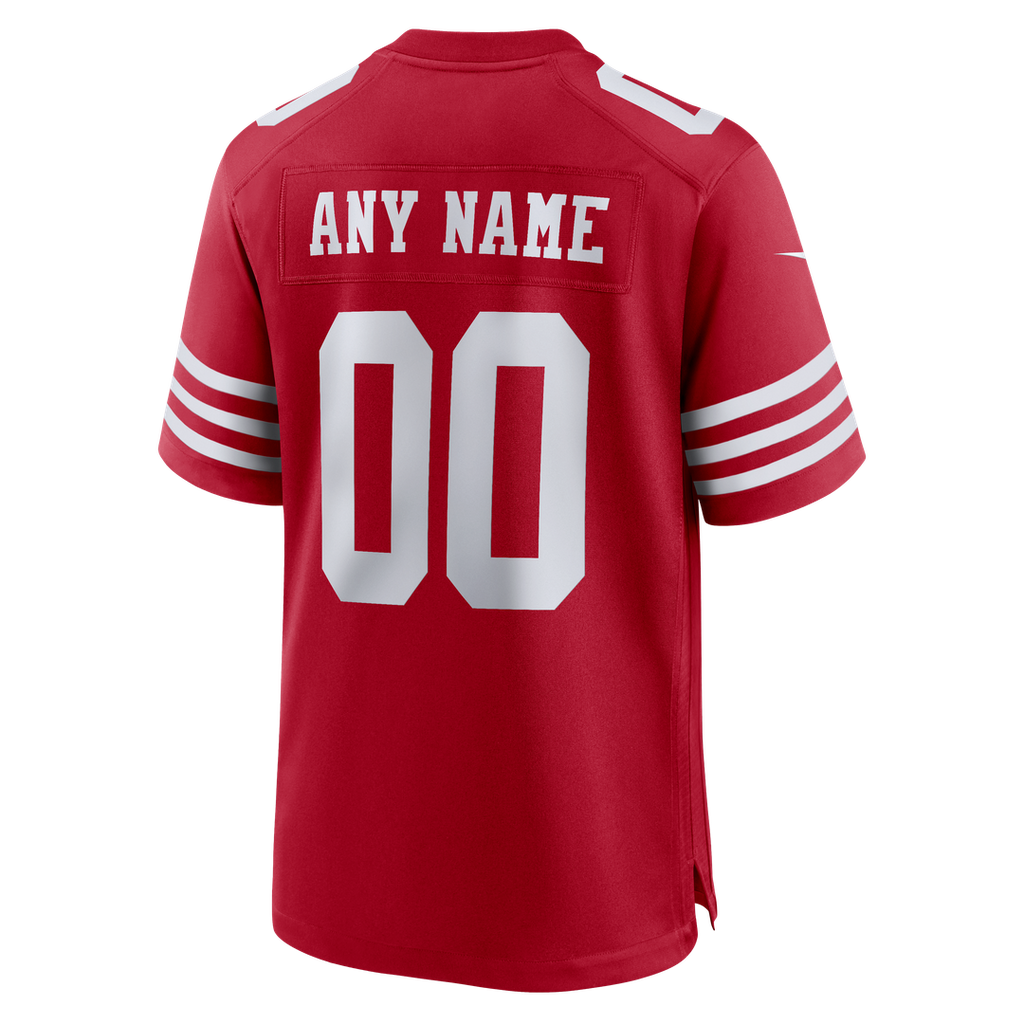 San Francisco 49ers Nike 80th Anniversary Custom Game Jersey - White