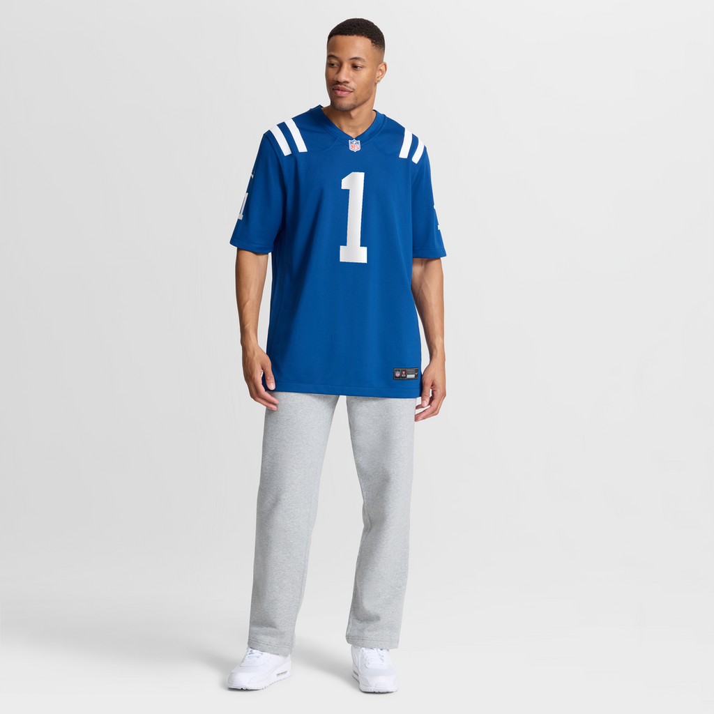 Indianapolis Colts Ahmad Sauce Gardner Nike Team Game Jersey - Royal