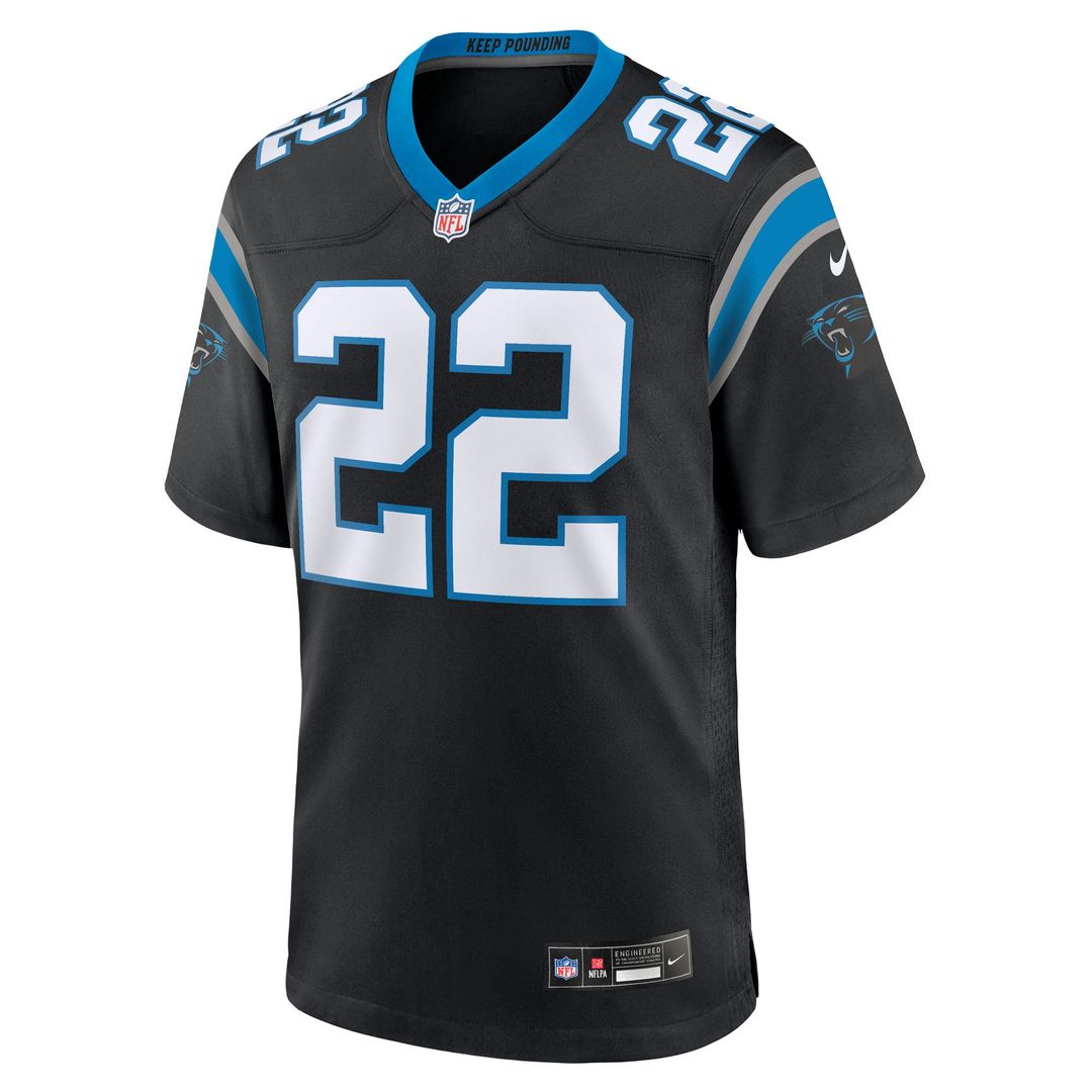 Carolina Panthers Lathan Ransom Nike Team Game Jersey - Black