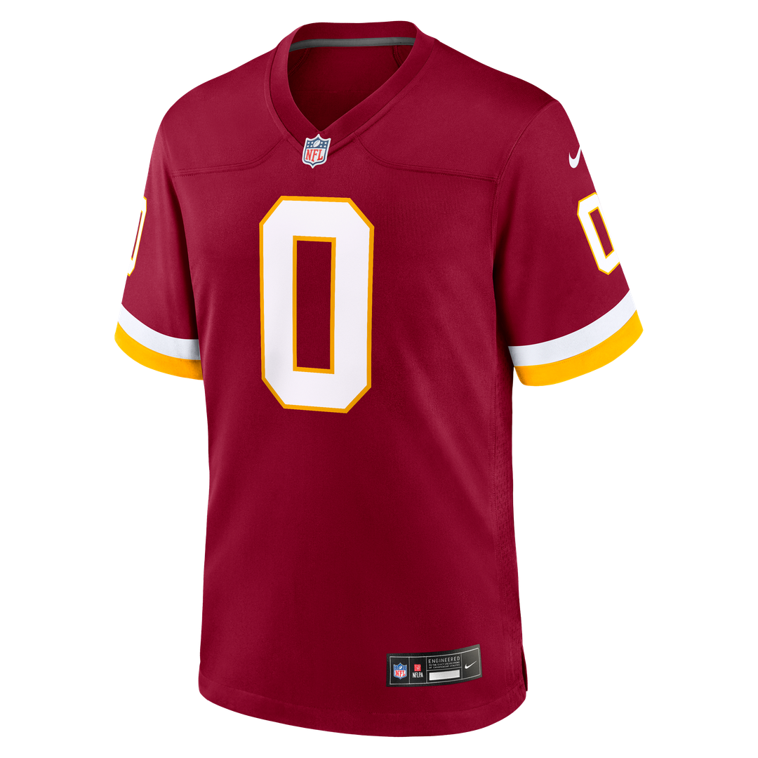 Washington Commanders Mike Sainristil Nike Hail Raiser Alternate Game Jersey - Black