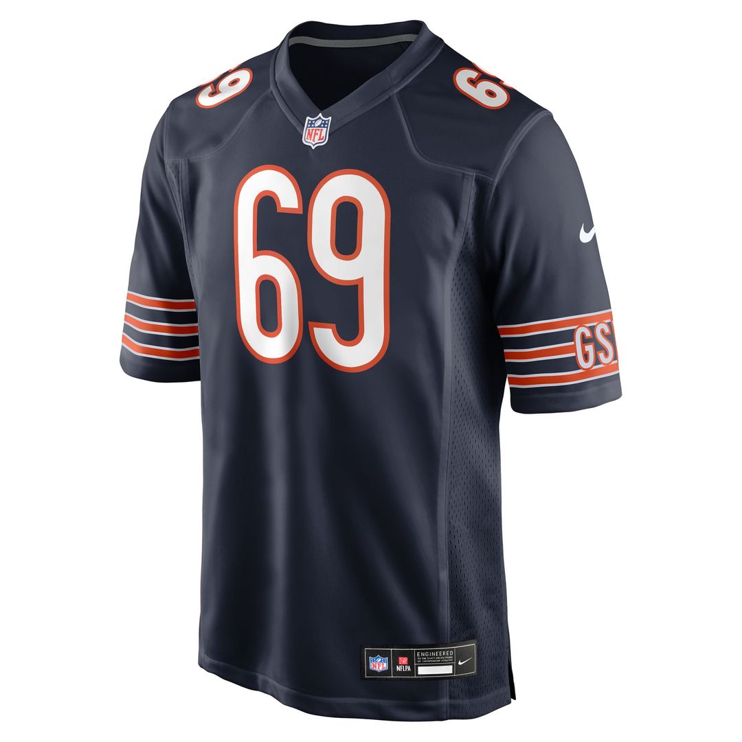 Chicago Bears Jeremiah Martin Nike Team Game Jersey - Navy