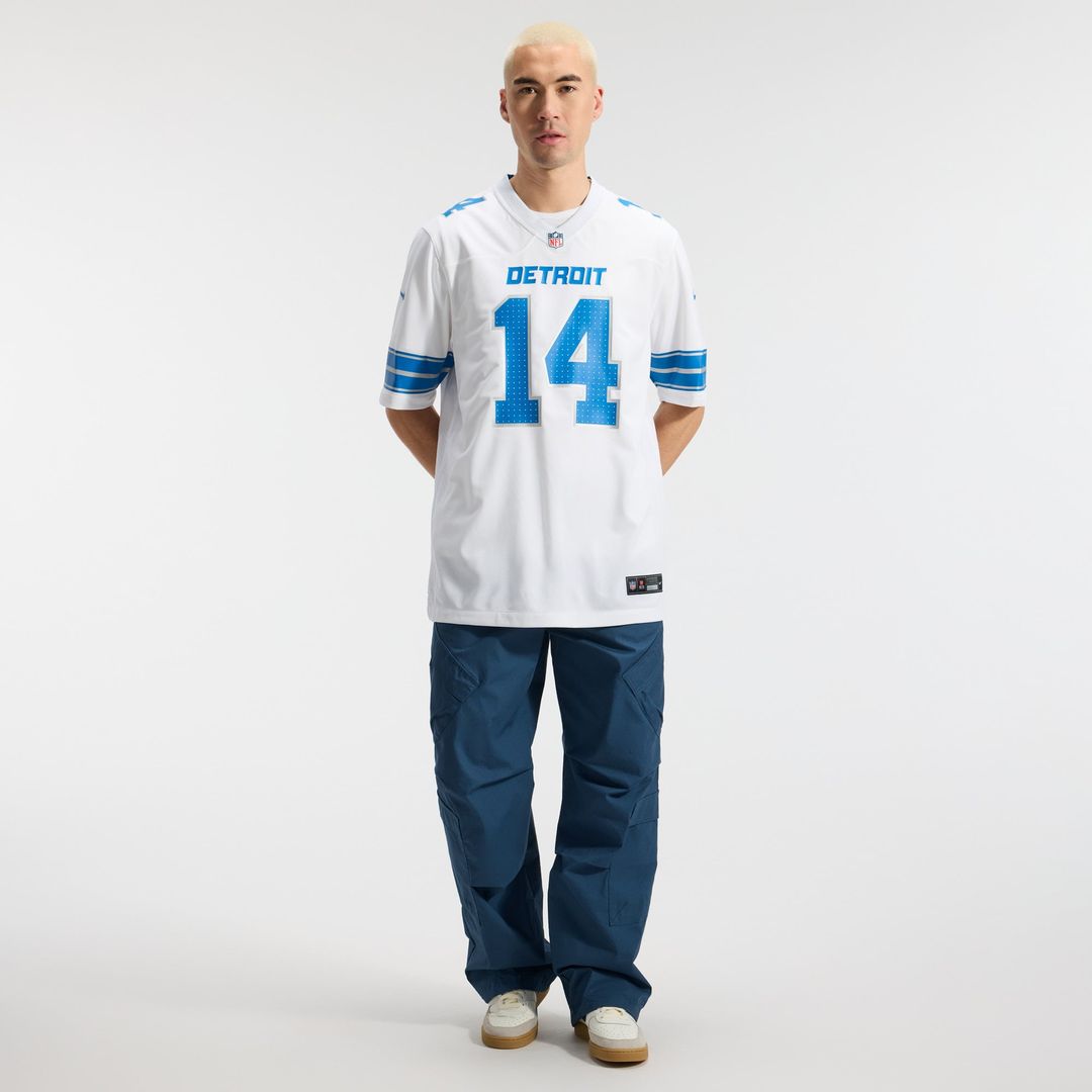 Detroit Lions Amon-Ra St. Brown Nike Game Jersey - Blue