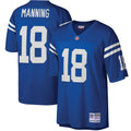 Indianapolis Colts Peyton Manning Mitchell & Ness Big & Tall 1998 Retired Player Replica Jersey - Royal