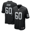 Las Vegas Raiders Charles Grant Nike Team Game Jersey - Black