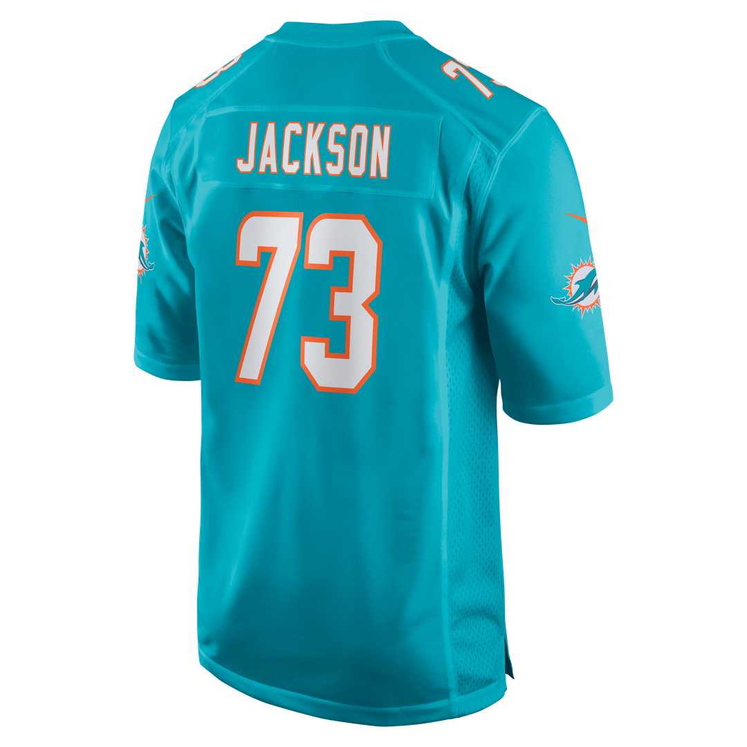 Miami Dolphins Austin Jackson Nike Game Jersey - Aqua