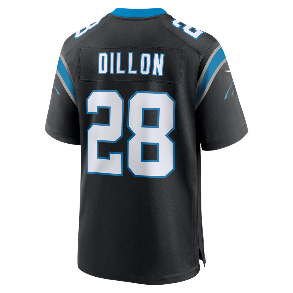 Carolina Panthers AJ Dillon Nike Team Game Jersey - Black