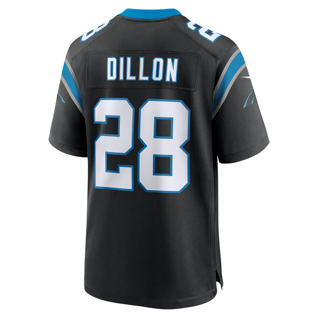 Carolina Panthers AJ Dillon Nike Team Game Jersey - Black
