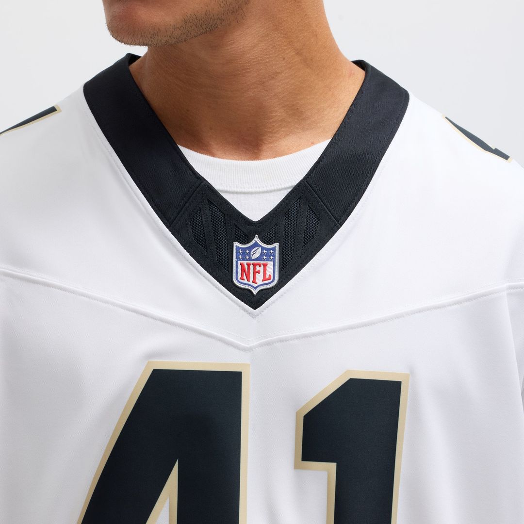 New Orleans Saints Alvin Kamara Nike Vapor F.U.S.E. Limited Jersey - White