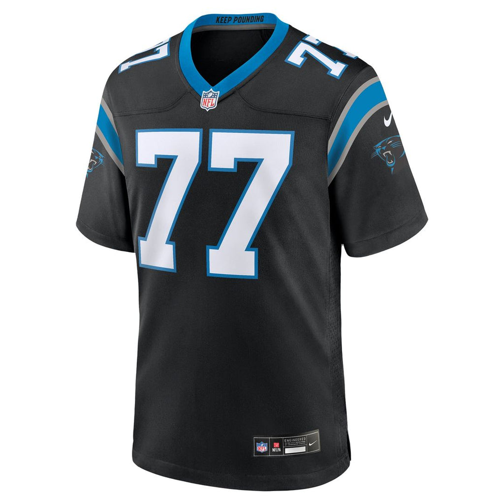 Carolina Panthers Yosh Nijman Nike Game Jersey - Black