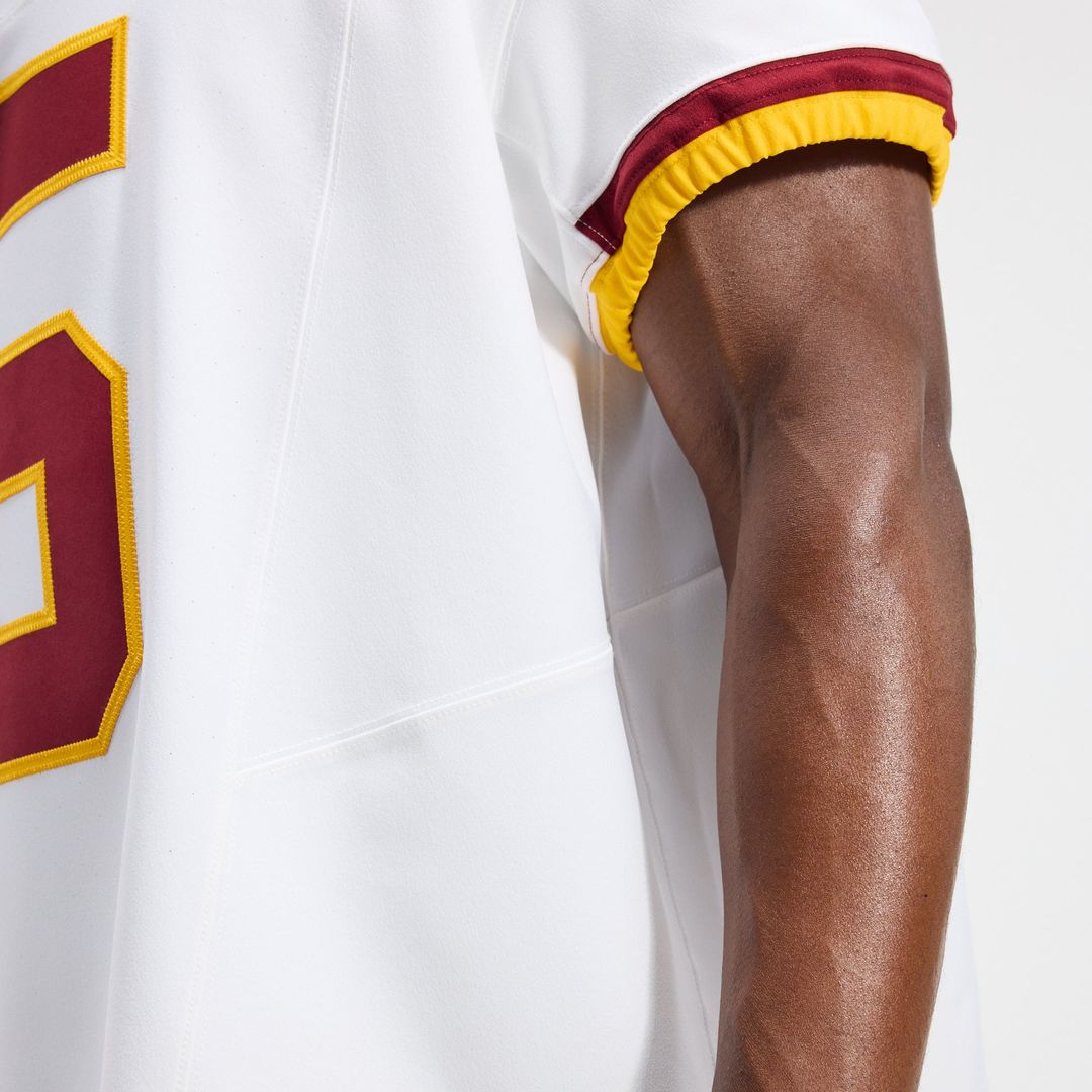 Washington Commanders Jayden Daniels Nike Alternate 2 Super Bowl Era Vapor F.U.S.E. Elite Jersey - White