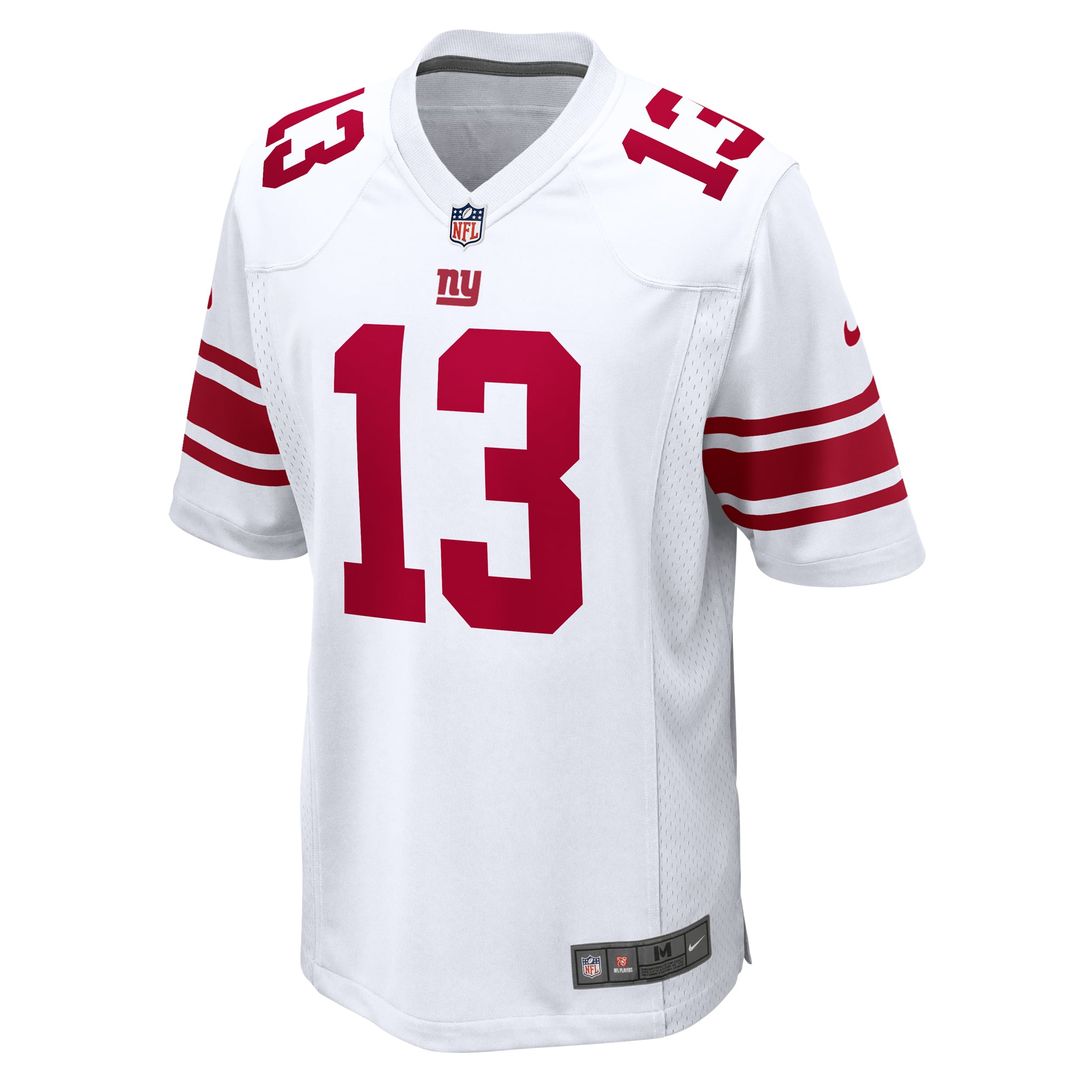 New York Giants Jalin Hyatt Nike Game Jersey - White