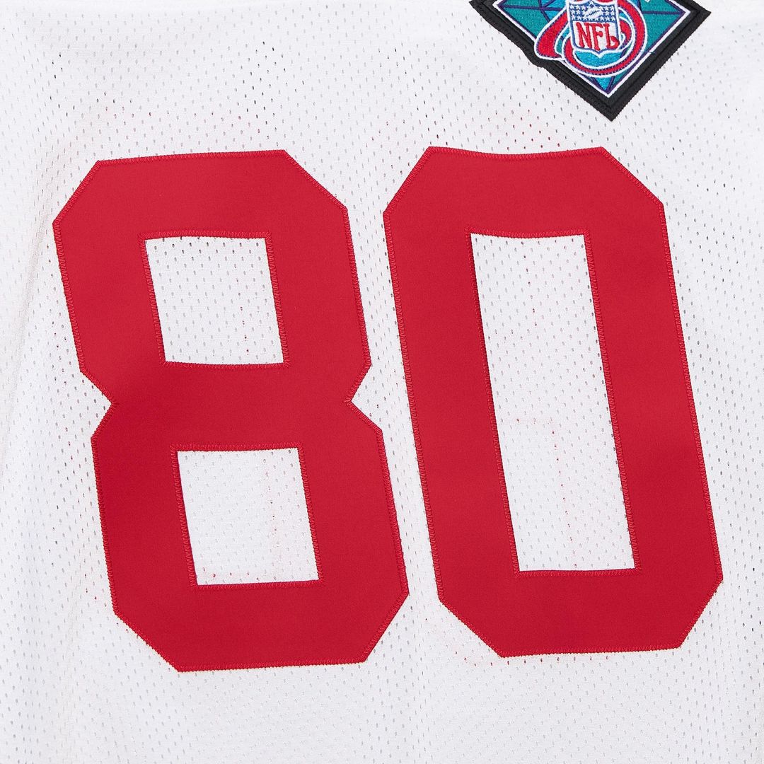 San Francisco 49ers 1994 Jerry Rice Mitchell & Ness Authentic Throwback Retired Player Jersey - White
