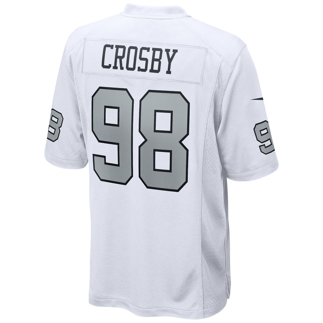 Las Vegas Raiders Maxx Crosby Nike Game Jersey - Black