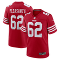 San Francisco 49ers Austen Pleasants Nike Team Game Jersey - Scarlet