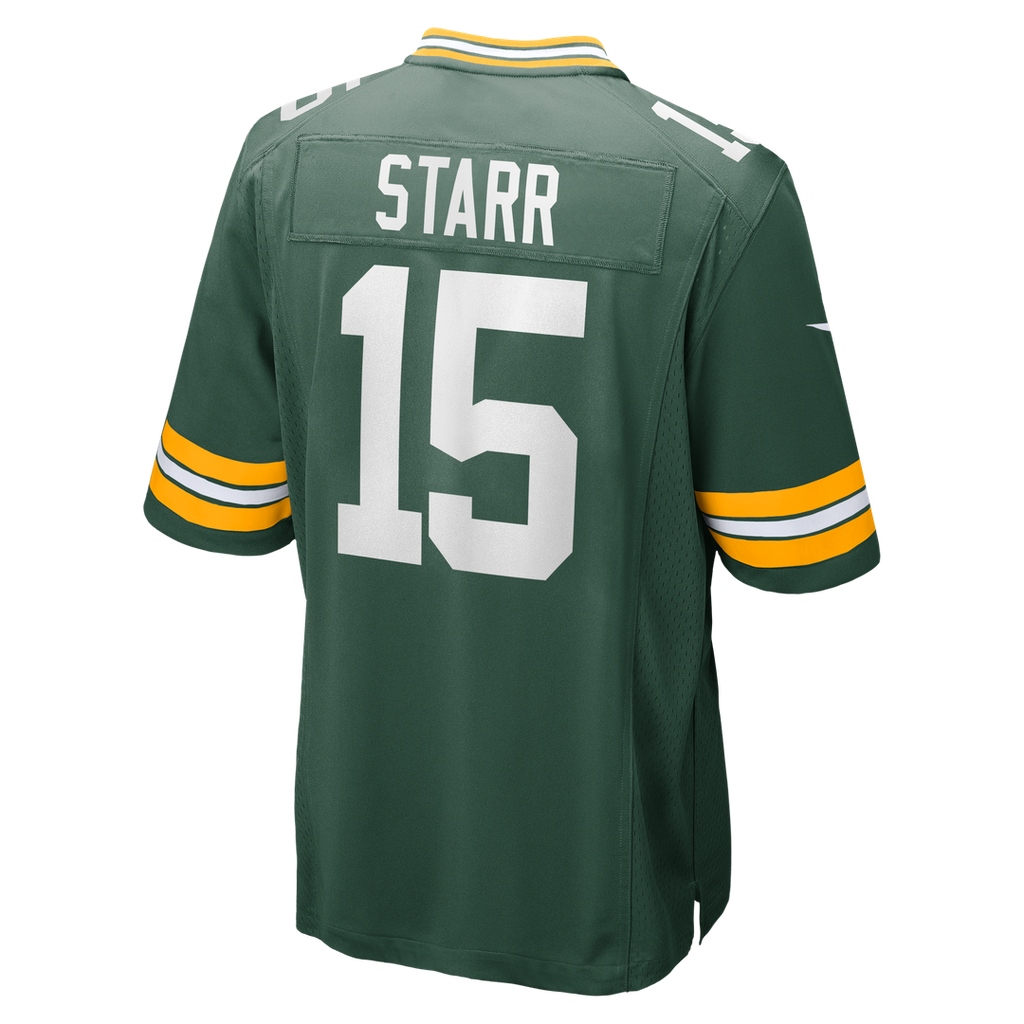 Green Bay Packers Bart Starr Nike Game Retired Player Jersey - Green