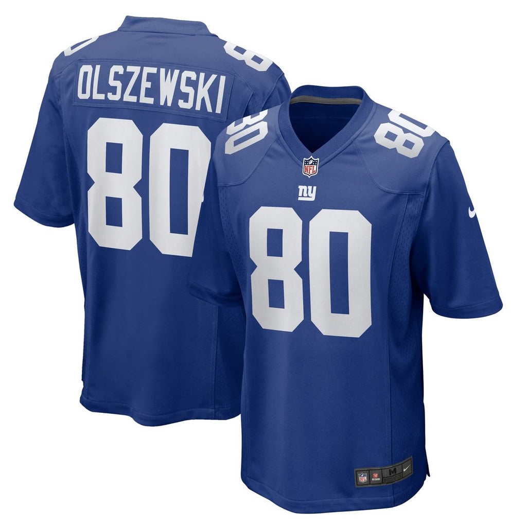 New York Giants Gunner Olszewski Nike Team Game Jersey - Royal