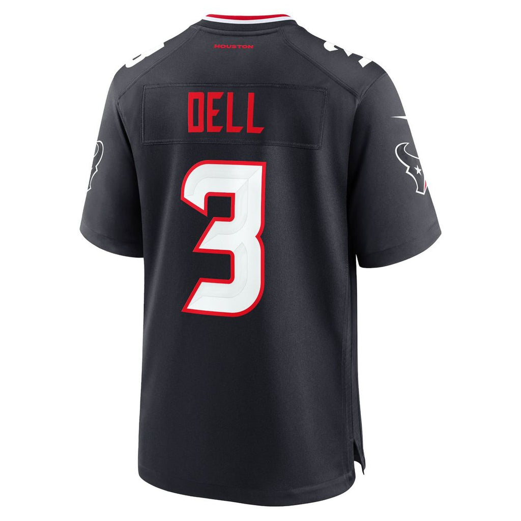 Houston Texans Tank Dell Nike Alternate Game Jersey - Red