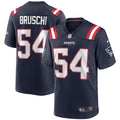 New England Patriots Tedy Bruschi Nike Game Retired Player Jersey - Navy