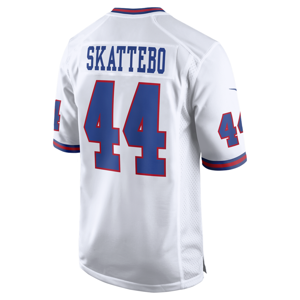 New York Giants Cam Skattebo Nike Alternate Vintage White Game Jersey - White