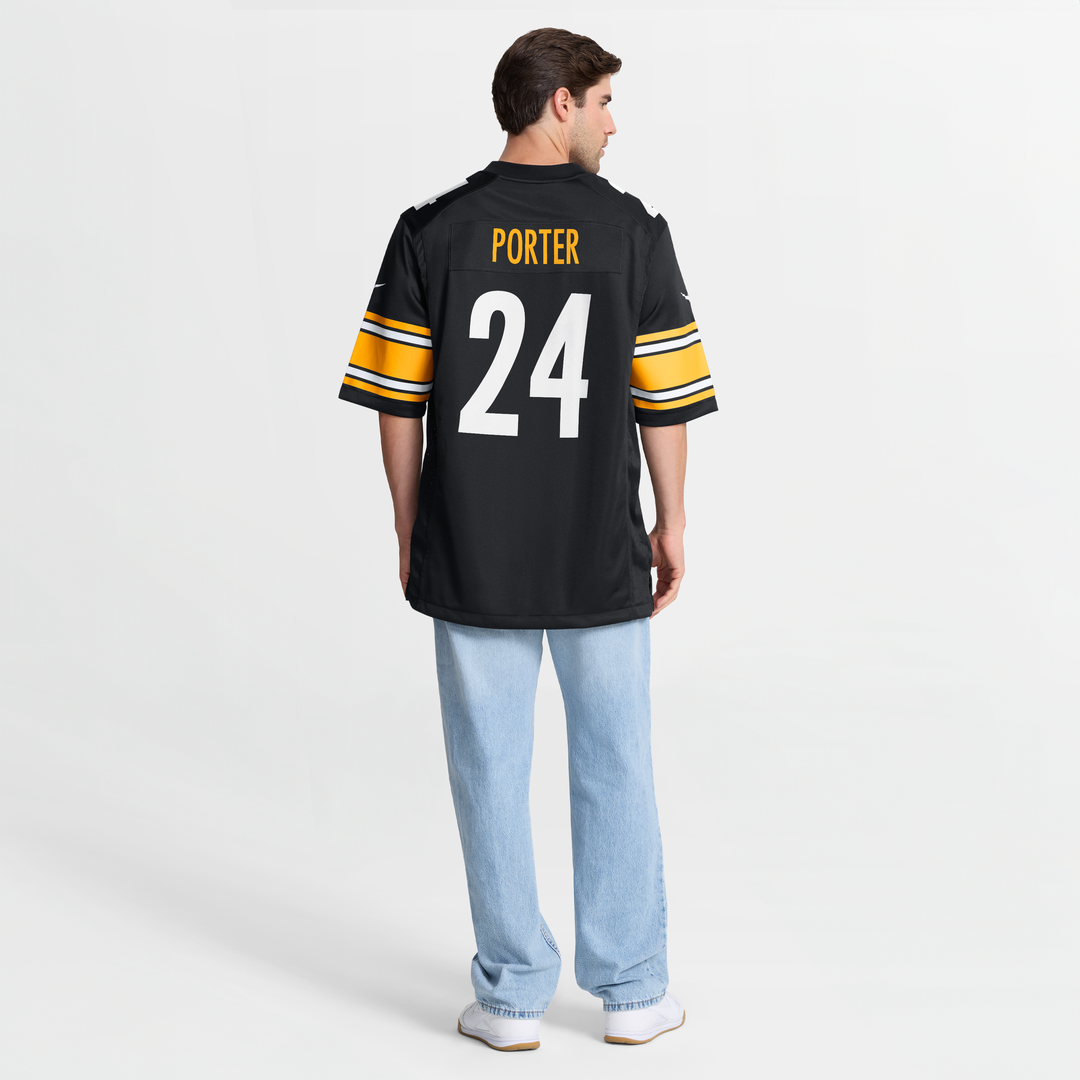Pittsburgh Steelers Joey Porter Jr. Nike Game Jersey - Black