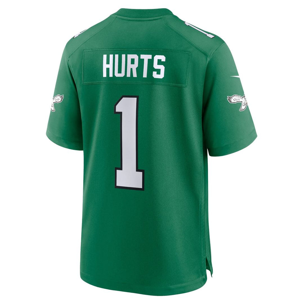 Philadelphia Eagles Jalen Hurts Nike Alternate Game Player Jersey - Kelly Green