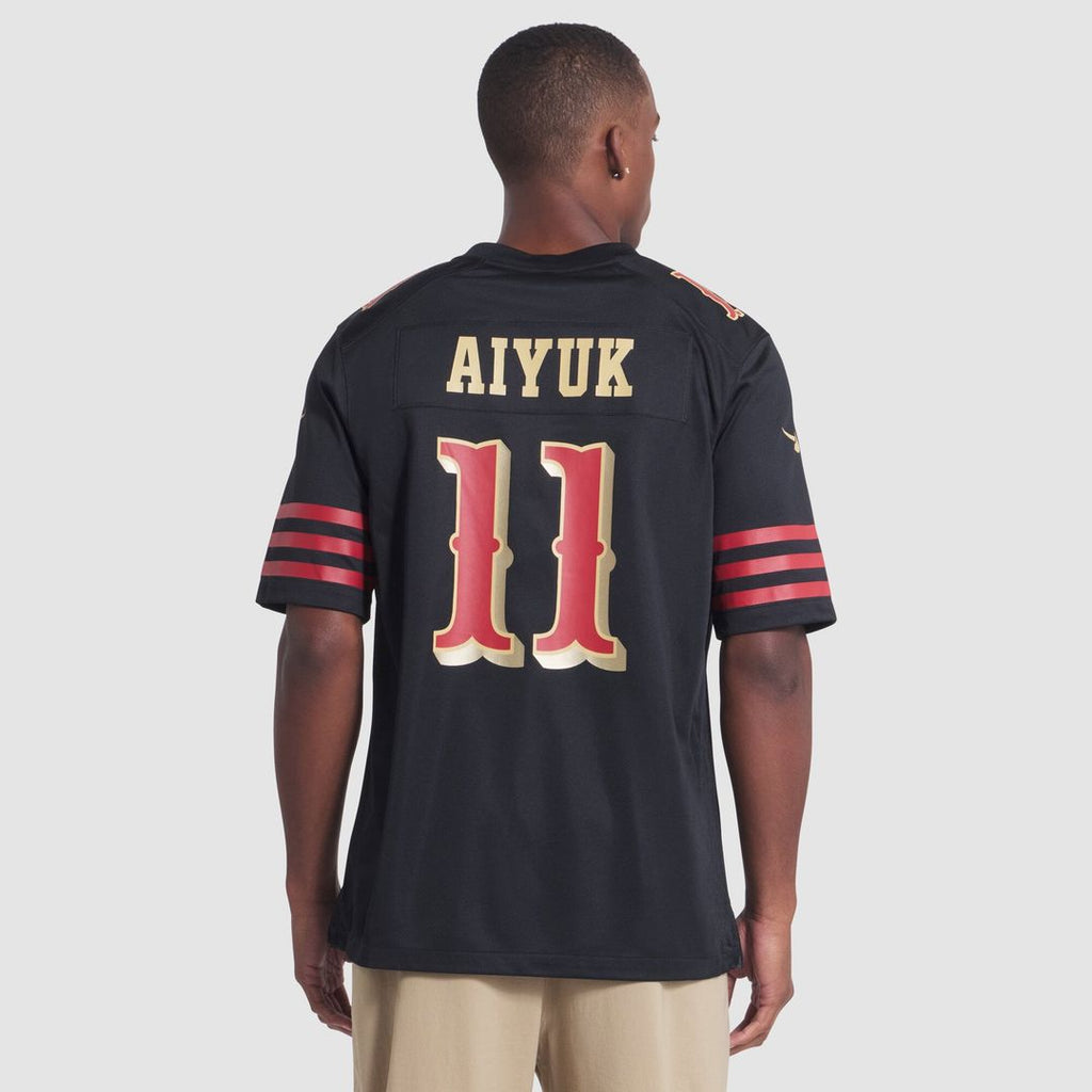 San Francisco 49ers Brandon Aiyuk Nike Rivalries Collection Game Jersey - Black