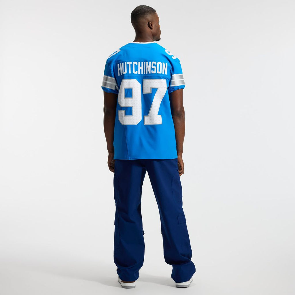 Detroit Lions Aidan Hutchinson Nike Alternate Vapor F.U.S.E. Elite Jersey - Blue