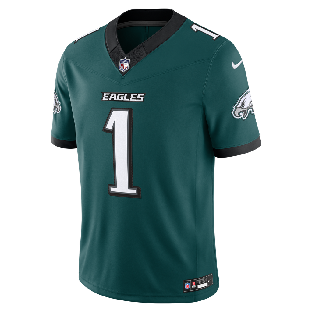 Philadelphia Eagles Jalen Hurts Nike Vapor F.U.S.E. Stitched Limited Jersey - White