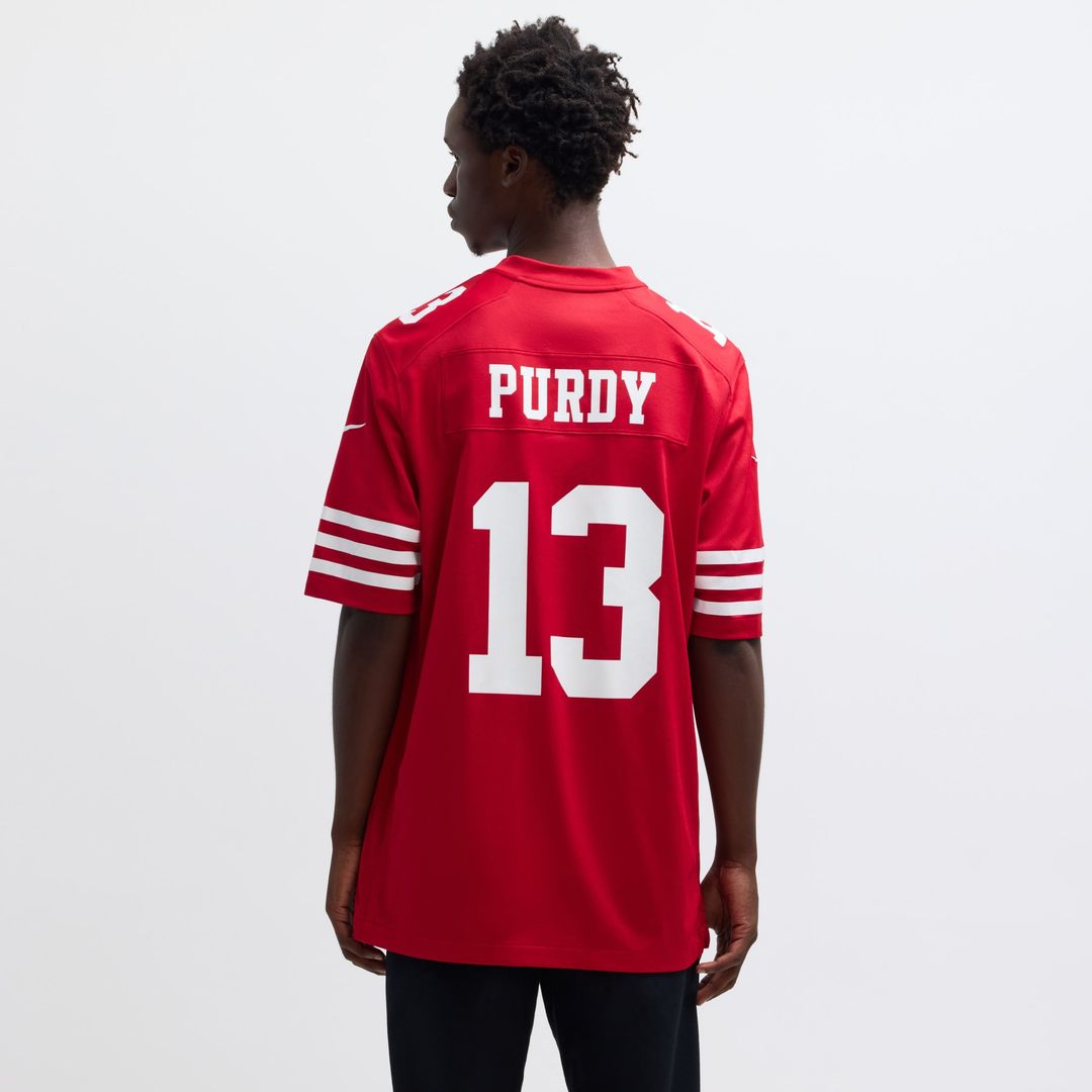 San Francisco 49ers Brock Purdy Nike Game Player Jersey - Scarlet