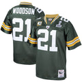 Green Bay Packers 2010 Charles Woodson Mitchell & Ness Authentic Throwback Retired Player Jersey - Green