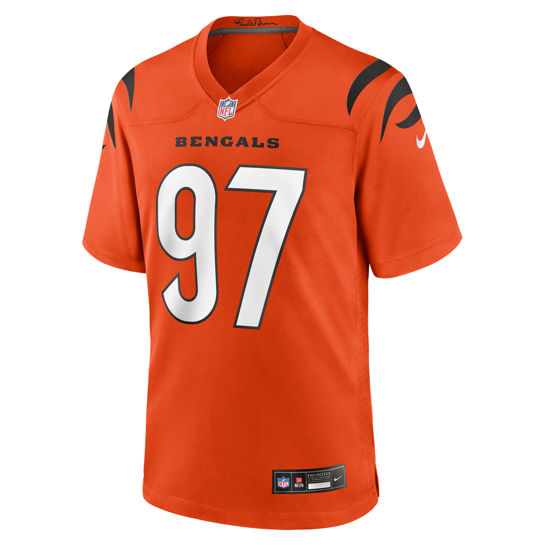 Cincinnati Bengals Dexter Lawrence II Nike Game Jersey - Black