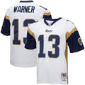 Los Angeles Rams Kurt Warner Mitchell & Ness Big & Tall 2001 Retired Player Replica Jersey - White