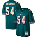 Miami Dolphins Zach Thomas Mitchell & Ness Legacy Replica Jersey - Aqua